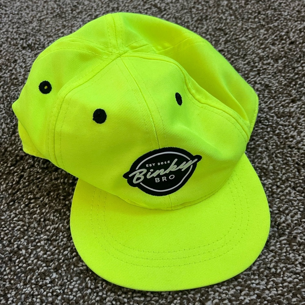 Binky Bro Neon Yellow Toddler Hat